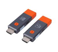 VBESTLIFE Transmisor y Receptor HDMI Inalámbrico 164FT/50M, Kit de Extensor HDMI Inalámbrico 5.8G+2.4G para Salida 1080P, para Audio a Monitor Desde Computadora Portátil o TV Box