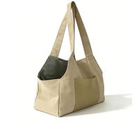 VBESTLIFE Transportín para Mascotas, Bolsa de Transporte para Perros Pequeña con Correa para el Hombro, Bolso de Viaje de Nailon Ligero para Cachorros y Gatos de hasta 15 Libras, Malla Transpirable