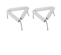 VBESTLIFE Triángulo de Arcilla de Laboratorio, Soporte de Crisol con Tubos de Cerámica Resistentes Al Calor, Alambre de Hierro, Soporte de 65 Mm para Accesorio de Trípode de Laboratorio de Química