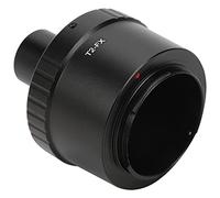 VBESTLIFE Tubo de extensión de Montaje en T para microscopio de 23,2 mm, Anillo Adaptador de Montaje en Metal T2 para Montaje FX de Fujifilm