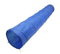 VBESTLIFE Túnel de Entrenamiento de Agilidad para Perros Ejercicio Portátil Resistente para Correr Persiguiendo Azul 19,7 X 118,1 Pulgadas