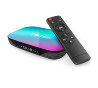 VBESTLIFE TV Box, Android Box 8K con 4GB DDR3, WiFi Dual 2.4G 5G, Bluetooth, Quad Core S905X3, G31 MP2, para Entretenimiento en el Hogar y el Dormitorio (4+128G Enchufe de la UE)