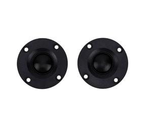 VBESTLIFE Tweeter de 2 Pulgadas, Altavoz Domo de 52 Mm con Diafragma de Seda ABS de 20 W para de Sonido Doméstico Estéreo para Automóvil