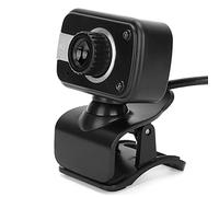 Vbestlife USB Cámara Web CIM de 12MP HD de Alta Definición, Cámara 360 ° con Micrófono Incorporado para Computadora Portátil de Pantalla LCD para Visión Nocturna/MSN/ICQ