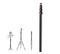VBESTLIFE Varilla Extensora de Trípode LR-224, Varilla Telescópica de Aleación de Aluminio de 4 Secciones Que Se Extiende de 42 a 101 Cm, con Tornillo de 1/4 de Pulgada para Cámara DSLR