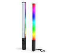 VBESTLIFE Varita de Luz de Mano, RGB LED Video Light Stick con 132 LED, 2500K-9000K Ajustable, CRI 95+, para Videografía de Fotografía