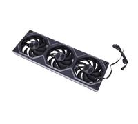 VBESTLIFE Ventilador de Caja de PC, Ventilador de Computadora ARGB PWM, Enfriador de CPU de Alto Rendimiento de 9 Aspas, Enfriamiento Silencioso de bajo Ruido, Efecto de Iluminación 3D, Conexión de