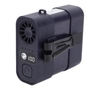 VBESTLIFE Ventilador de Cintura Portátil, Ventilador de Cinturón Portátil con Refrigeración Manos Libres, de Cuerpo Recargable de 2 Velocidades, Batería de 4000 MAh para Acampar Al Aire Libre,