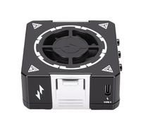 VBESTLIFE Ventilador de Escape de Humo, 3 en 1 con Enfriamiento y Solidificación de Luz, Ventilador Compacto de Velocidad Ajustable para Curado de Resina, Curado Dual de 5 W, Eliminación de
