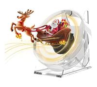 VBESTLIFE Ventilador de Holograma 3D, 4.72 Pulgadas 1080x1600 HD 3D Fan Holográfico Proyector con Cobertura para Halloween, Navidad, Acción de Gracias, Fiestas