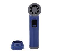 VBESTLIFE Ventilador de Mano sin Aspas, Ventilador Portátil de Turbina con 100 Velocidades Ajustables, de Refrigeración Silencioso Recargable para Oficina de Viajes, Personal de Cuello Flexible,