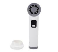 VBESTLIFE Ventilador de Mano sin Aspas, Ventilador Portátil de Turbina con 100 Velocidades Ajustables, de Refrigeración Silencioso Recargable para Oficina de Viajes, Personal de Cuello Flexible,