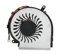 VBESTLIFE Ventilador de Refrigeración CPU GPU, Repuesto de Ventilador de Refrigeración para Portátil de Aleación de Aluminio de 4 Pines para MSI GE72VR GP72VR GP72MVR (UPC)
