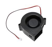 VBESTLIFE Ventilador de Refrigeración sin Escobillas, Ventilador de Refrigeración de CPU de Entrada DC 12V 2 Pines para Chasis de Computadora, 4000 RPM de Alta Velocidad, 3x3x1.2in