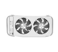 VBESTLIFE Ventilador de Techo para RV, Extractor Reversible de 12 V con 4 Velocidades para Autocaravana, Ventilación Silenciosa, Protección contra Sobrecorriente e Indicador de Potencia, Diseño