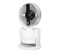 VBESTLIFE Ventilador Holográfico 3D, Proyector de Holograma 5D Portátil WiFi con 90 Cuentas LED de 4,6 Pulgadas con Reproducción de Audio, para Exhibición de Fiestas