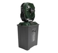 VBESTLIFE Ventilador Nebulizador Portátil para Camping, con 5 Velocidades Oscilantes, 4 Modos de Pulverización, 3 Iluminación, Tanque de Agua de 7L, Recargable 20000mAh (DE Verde)