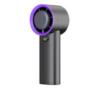 VBESTLIFE Ventilador Portátil de 100 Velocidades con Pantalla LCD (GRAY)