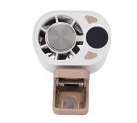VBESTLIFE Ventilador Portátil, Ventilador de Refrigeración con Abrazadera de Alta Velocidad con Batería Recargable USB, Mini Personal para Camping, Viajes, Oficina, Soplador Compacto de Flujo de