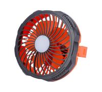 VBESTLIFE Ventilador Solar para Acampar con 4 Configuraciones de