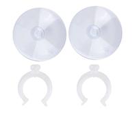 VBESTLIFE Ventosa Fija Fácil de Usar con Clips para Tubos de Línea Aérea de Acuario, Ideal para Todo Tipo de Mangueras y Tuberías (Puede Sujetar 22-25 mm)