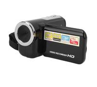 VBESTLIFE Videocámara con Cámara de Video, Full HD 1080P 30FPS 16MP Vlogging Cámara Grabadora Pantalla a Color de 2.0 Pulgadas Cámara con Zoom 16X, para la Vida Diaria (Black)