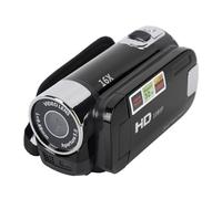 VBESTLIFE Videocámara Digital, Zoom Digital 16X, Pantalla Colorida de 2,7 Pulgadas, Cámara DV 4K 48MP, Cámara de Alta Definición, Imagen, Videocámara de Grabación de Vídeo (Black)