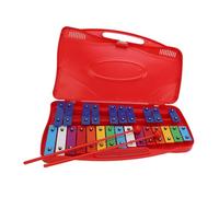 VBESTLIFE Xilófono para Niños, Glockenspiel de Metal de 25 Notas con Teclas de Aluminio de Colores, Instrumento de Xilófono Profesional para Música de Educación Temprana, 2