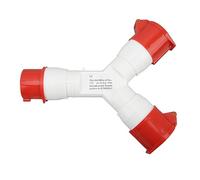 VBESTLIFE Y Tipo IP44 Enchufe de AviacióN Industrial Estable Y Confiable 16A 3P N E Campamentos Al Aire Libre