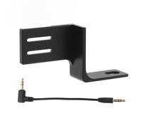 VBESTLIFE Zapata Fría de Micrófono Invisible para X4, Soporte de Montaje para Adaptador de Micrófono, Soporte de Micrófono Externo con Cable de Audio para X4 X3 X2