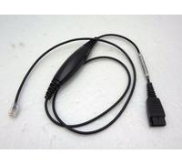 VBet GN1216 Cordón Recto QD-a-RJ9 88001-03 Para Teléfono Avaya Series 1600 9600