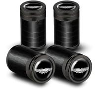 VBGPWAD 4 Tapas Antipolvo para Ruedas de Coche para Aston Martin DB5 DB7 DB9 DB10, Car Tyre Valve Caps Dust Covers Tapas de Válvula de Auto,B