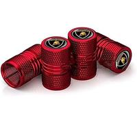 VBGPWAD 4 Tapas Antipolvo para Ruedas de Coche para Lamborghini Countach LPI 800-4 2021, Car Tyre Valve Caps Dust Covers Tapas de Válvula de Auto,C