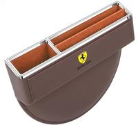 VBGPWAD Coche Cuero Asiento Hueco Caja Almacenamiento para Ferrari 296 GTB/296 GTS, Car Consola Gap Filler Organizador multifunción Asientos Accesorios,D
