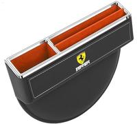 VBGPWAD Coche Cuero Asiento Hueco Caja Almacenamiento para Ferrari 296 GTB/296 GTS, Car Consola Gap Filler Organizador multifunción Asientos Accesorios,A
