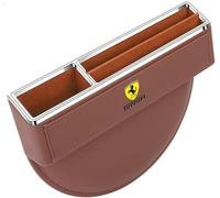 VBGPWAD Coche Cuero Asiento Hueco Caja Almacenamiento para Ferrari 296 GTB/296 GTS, Car Consola Gap Filler Organizador multifunción Asientos Accesorios,C