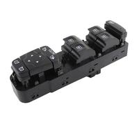 VBHdtE Elevador ventanilla coche Botón de control del interruptor la ventana eléctrica principal coche, compatible con Renault Megane LHD, accesorios para 25401-5252R Botonera Elevalunas