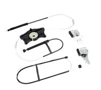 VBHdtE Elevador ventanilla coche Kit de reparación elevalunas eléctrico para puerta delantera derecha VW Touran (2006-2015) Botonera Elevalunas