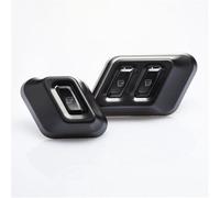 VBHdtE Elevador ventanilla coche Kits de elevalunas eléctricos 12 voltios para 2 puertas, conversión regulador elevación universal Botonera Elevalunas(SK317)