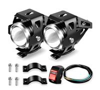 VBHdtE Faros delanteros Faros delanteros de motocicleta U5, faros antiniebla, compatibles con Honda XLV 600, 650, 700, Transalp NX, FMX, XRV650, TRX 300EX