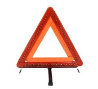 VBHdtE Triángulo de señalización Triángulo de Advertencia de tráfico Reflectante de Seguridad Rojo, 1 Unidad, para emergencias