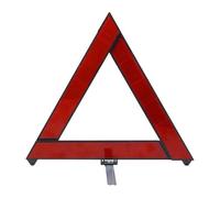 VBHdtE Triángulo de señalización Trípode de Advertencia de Seguridad de avería de Emergencia Reflector de pie Triangular de Advertencia de avería de Emergencia Plegable(1PC)