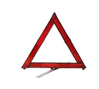 VBHdtE Triángulo de señalización Trípode Tiras Reflectantes señales Triangulares Advertencia de avería de Emergencia Plegable triángulo de Coche Reflectante(A1 28CM)