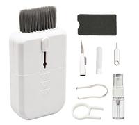 VBK Kit de Limpieza 11 en 1 Blanco, Herramientas de Limpieza Electrónica Profesional, Set Limpieza Teclado Cámara Casco, Accesorio de Limpieza de Pantalla y Lente, Limpieza de Precisión Dispositivos