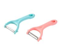 VBKITW 2pz Pelador Universal, Pelador de Tomate y Kiwi, Pelador Verduras Acero Inoxidable, Pelador Giratorio, Mango Ergonómico Antideslizante, para Frutas, Zanahoria