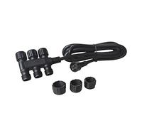 VBLED® Distribuidor de 12 V (IP65) con cable de conexión de 50 cm para exteriores o bajo el agua, adecuado para fuentes de sringbrunnen bomba, iluminación LED, cadena de luces Gartus