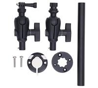 VBLKUYDPR Kit de Montaje para cámara con ángulo Ajustable, Conjunto Ligero de Montaje para cámara en Kayak con Abrazadera Apretada para Botes, canoas y Yates, Soporte de Nailon y Aluminio du