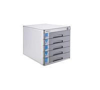 VBNCUUIOPO Clasificadores de cajones de mesa, oficina, escritorio, armario, 5 capas con cerradura de aleación de aluminio, estantes de periódicos (tamaño: 12 pulgadas, 14.4 pulgadas, 16.2 pulgadas