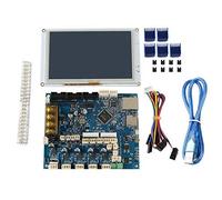 VBNCUUIOPO Clone Version Duet 2 Maestro Advanced - Placa electrónica de 32 bits con 5 paneles Due 5I, pantalla integrada a color compatible con impresora 3D