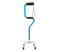 VBNCUUIOPO Muletas para ancianos, bastones de cuatro patas con luz antideslizante para hospital